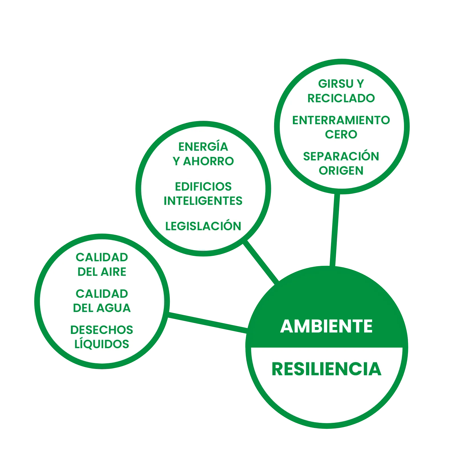 Ejes de una ciudad inteligente